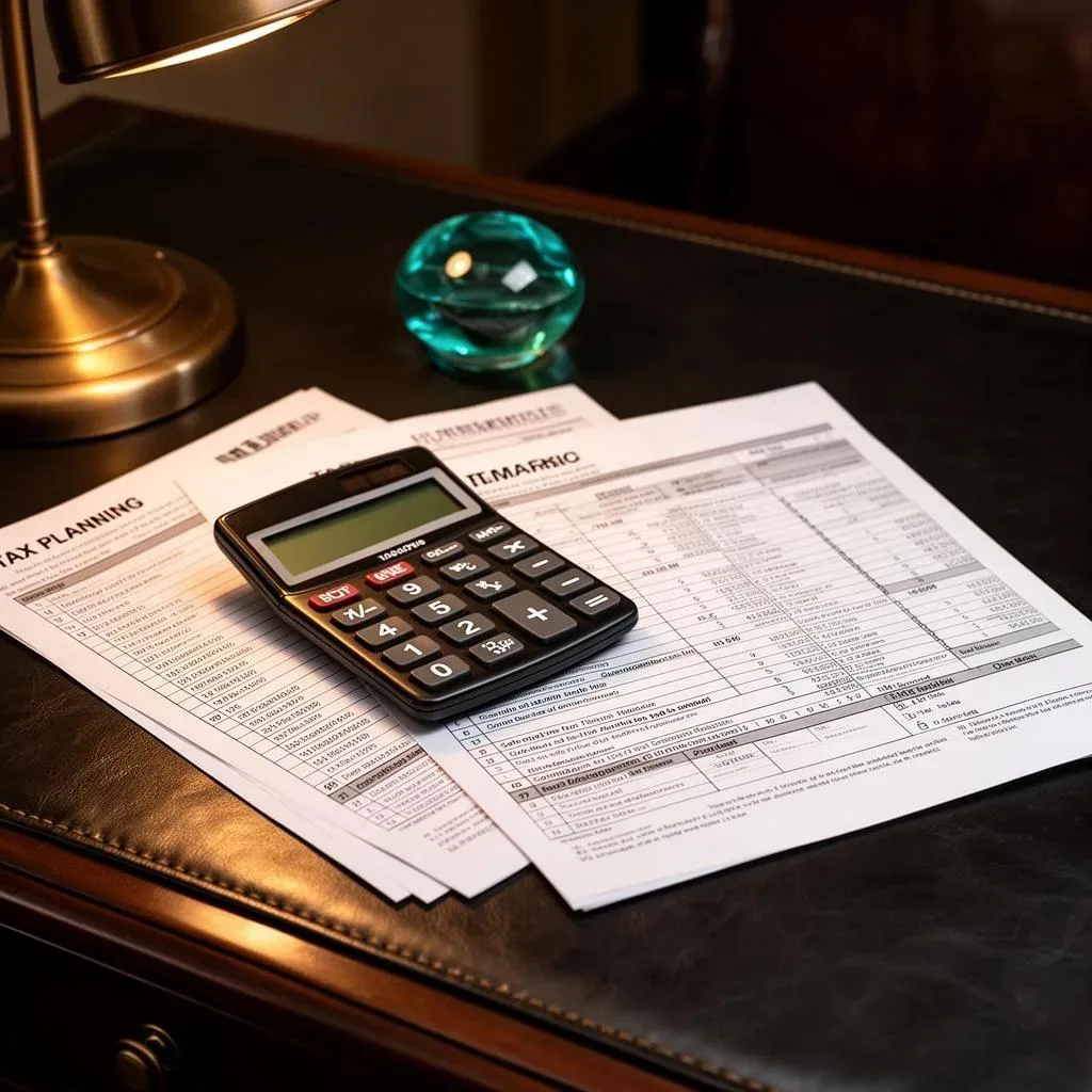 Financial documents and tax planning